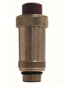 Автоматический воздухоотводчик ROMMER Flex верт. выпуск, нар.р. 3/4