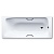 Ванна стальная Kaldewei Eurowa 150х70х39, alpine white, без ножек, с отверстиями для ручек